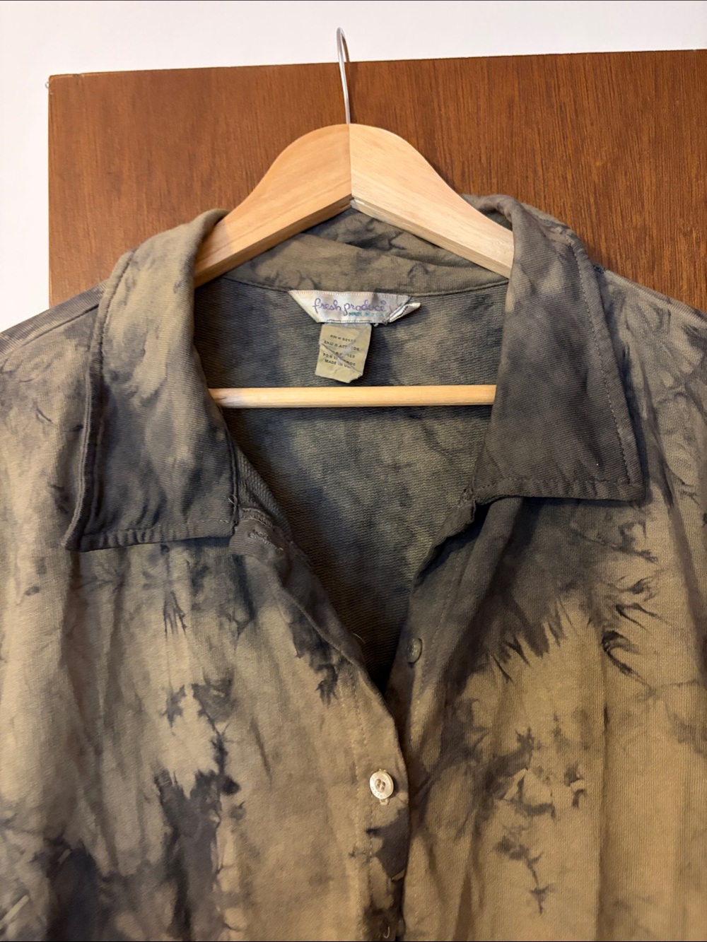 Fresh Produce Tie-Dye Button-Up Top - Picture 2 of 4
